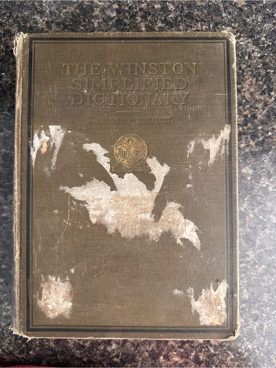 Other - The Winston Simplified Dictionary - Olive Green Hardcover Vintage 1927 USA